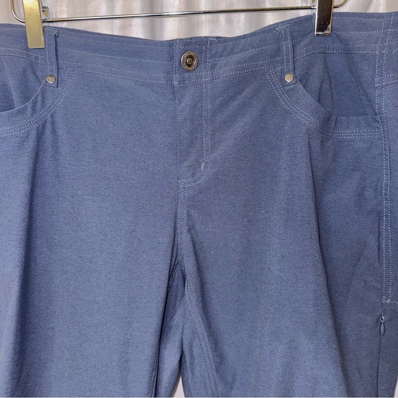 Kuhl Hiking or outdoor pants size 14 blue gray - Picture 5 of 16